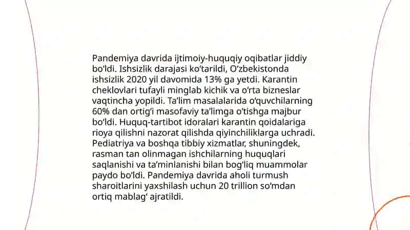 Pandemiya XXI asrning global muammosi va uning oqibatlari 3