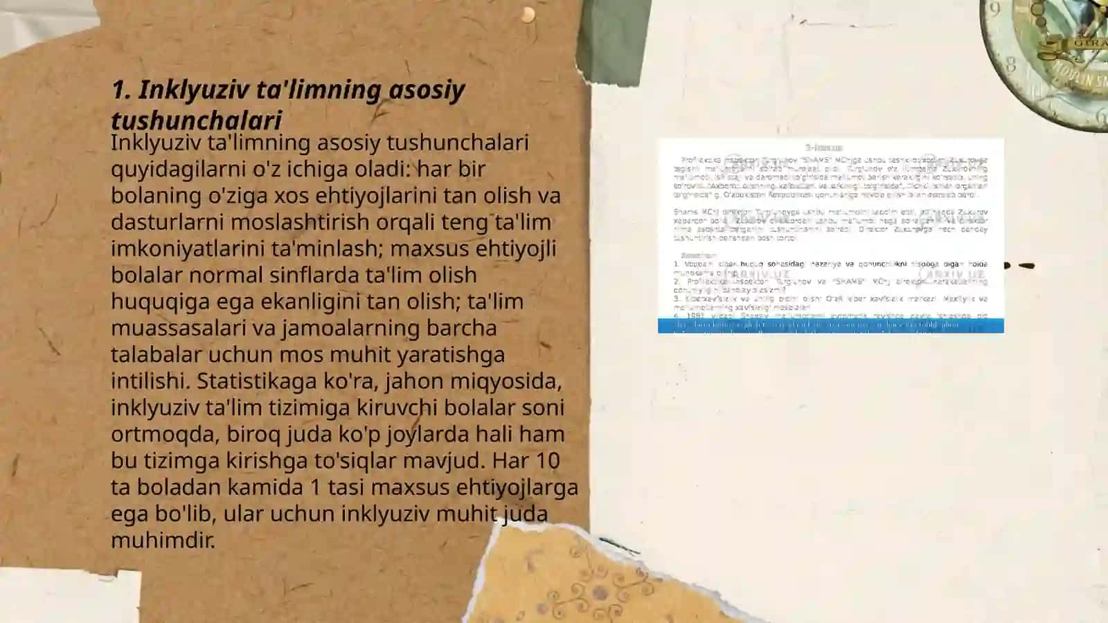 O‘zbekistonda inklyuziv ta'limning me‘yoriy huquqiy bazasini tashkil etish 3