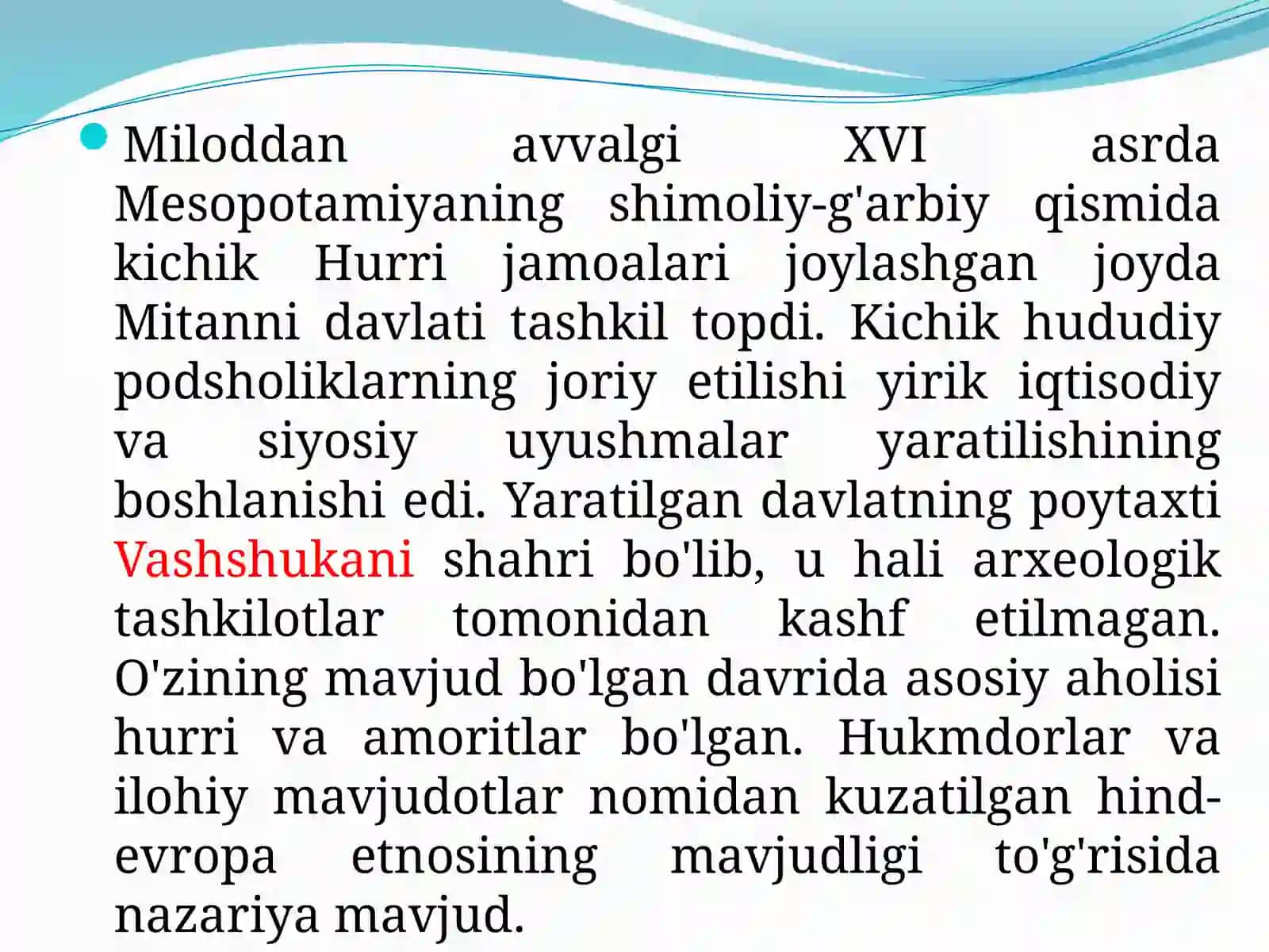 Mittani  davlati 3