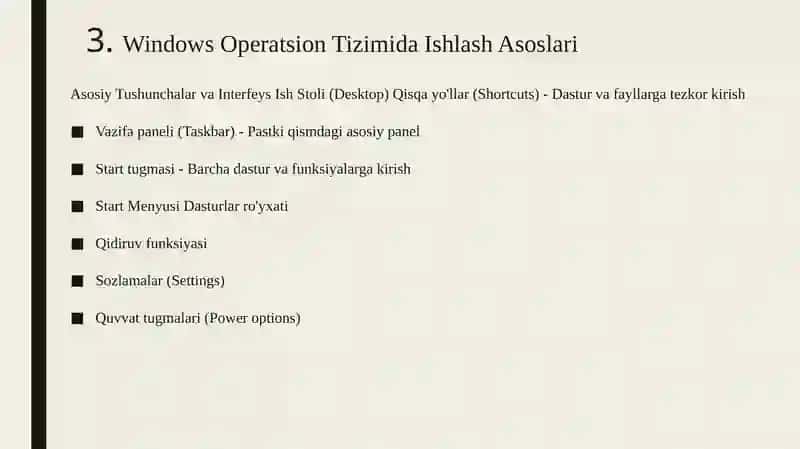Windows 3