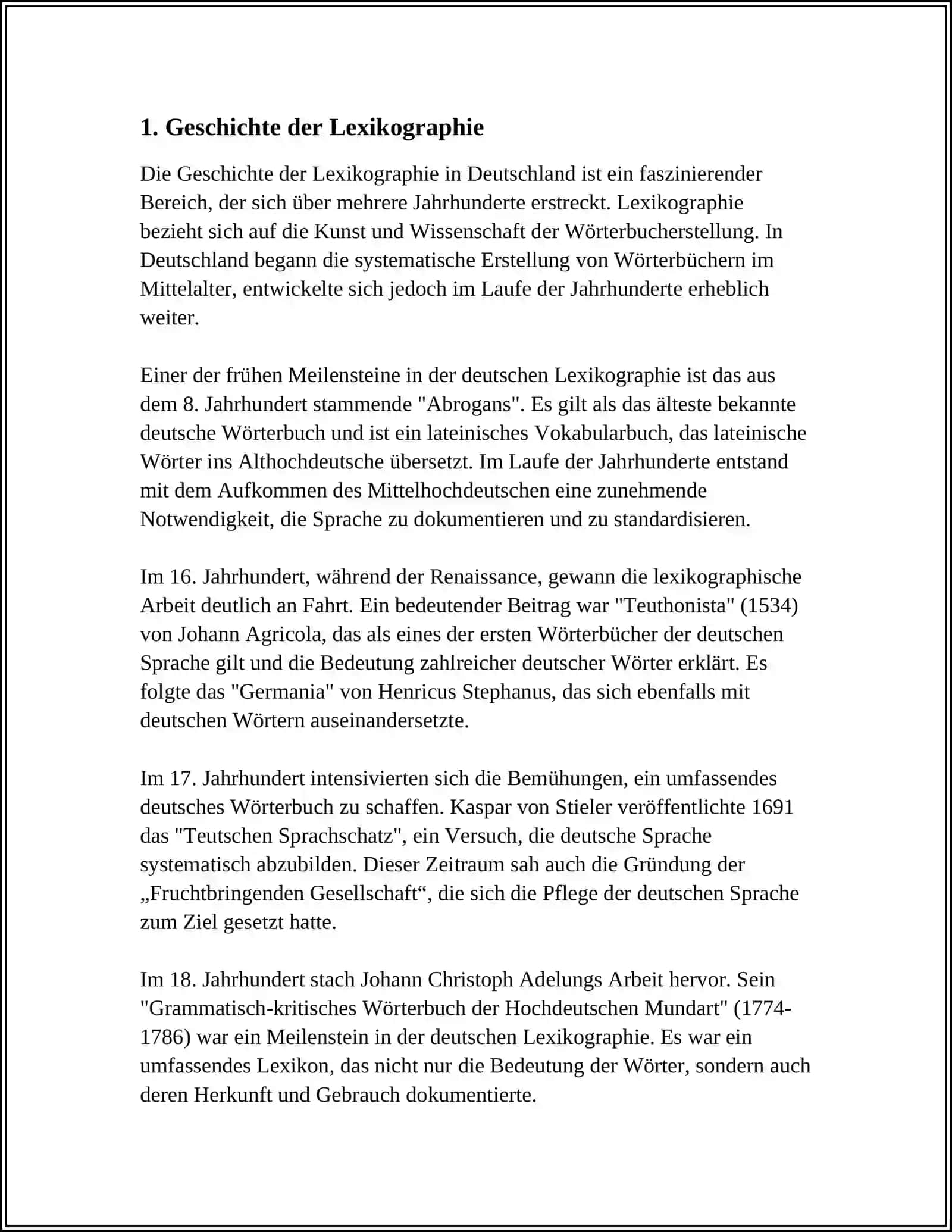 LEKSIKOGRAPHIE ALS WISSENSCHAFT DER WÖRTER 3