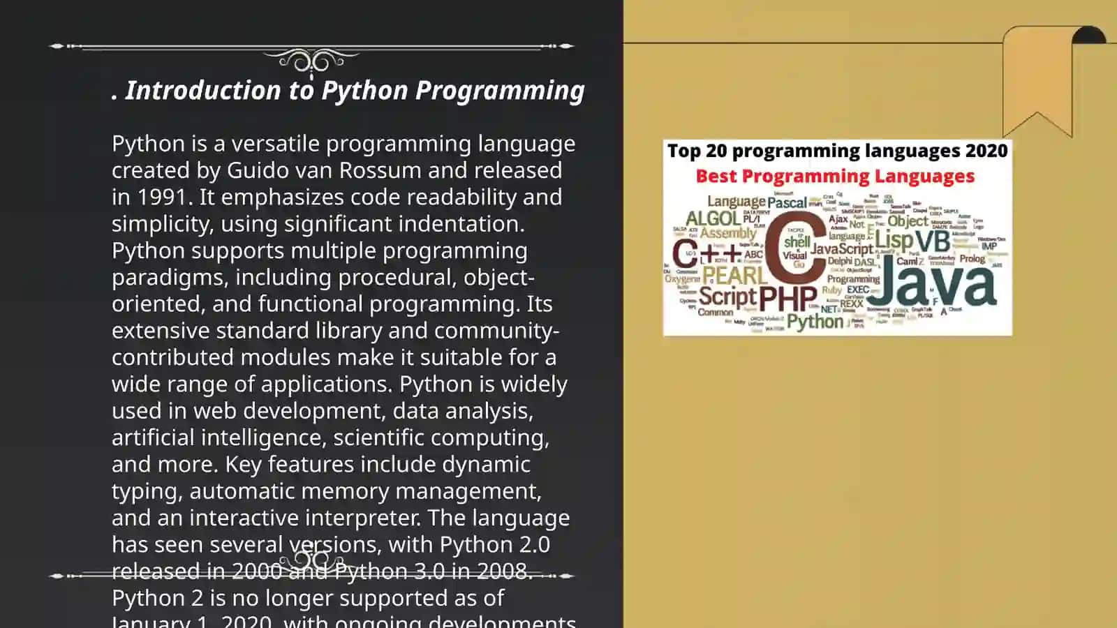 Python Programming Objectives and Applications 3
