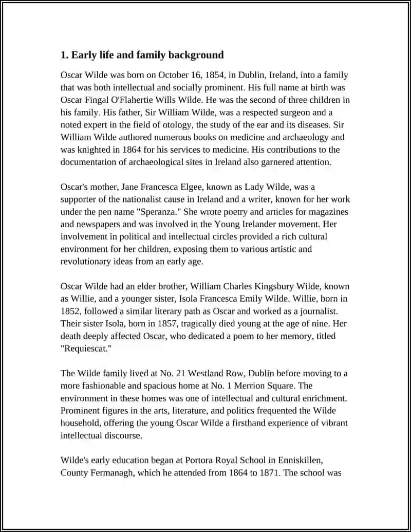 OSCAR WILDE'S LIFE AND WORKS 3