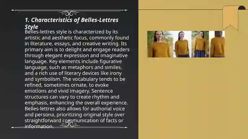 Types of functional styles in English 3