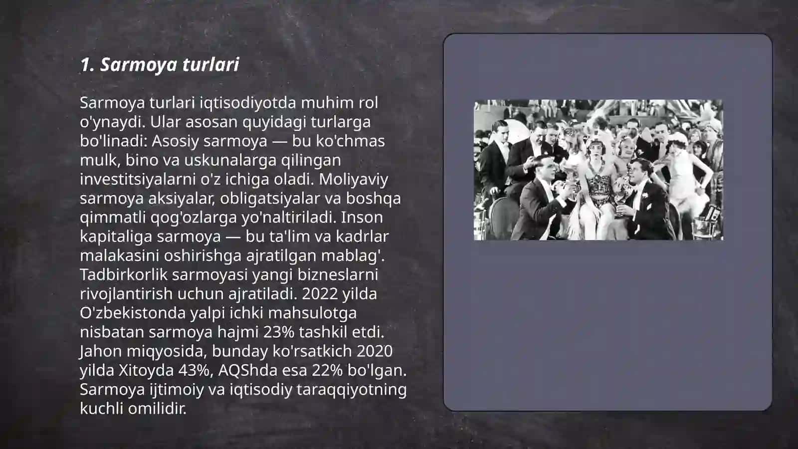 Sarmoya turlari 3