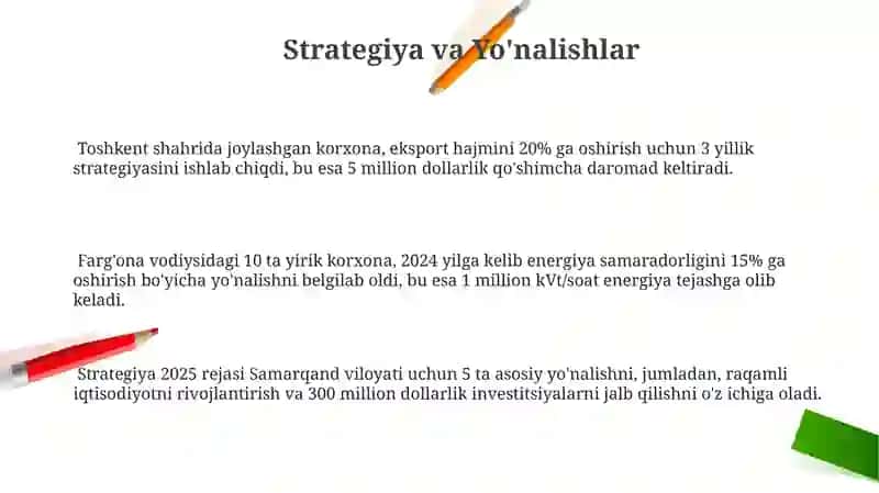 Korxona rejalari tuzilmasi 3