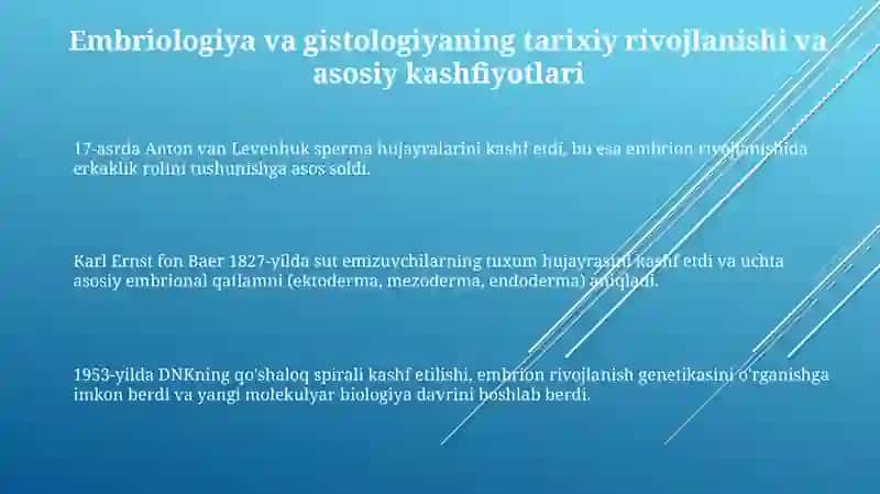Embriologiya va gistologiyada fan yutuqlari va istiqbollari 3