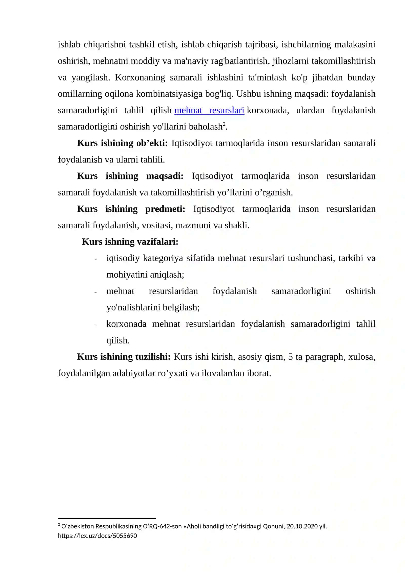 Iqtisodiyot tarmoqlarida inson resurslaridan samarali foydalanish 3