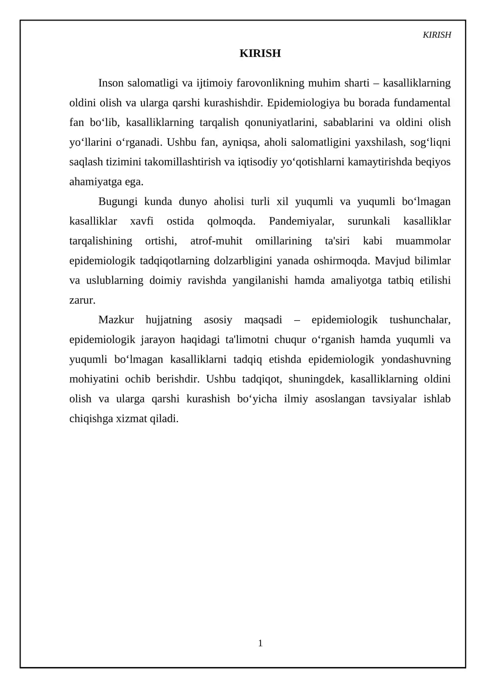 Epidemiologik tushunchalar va asosiy terminologiya 3