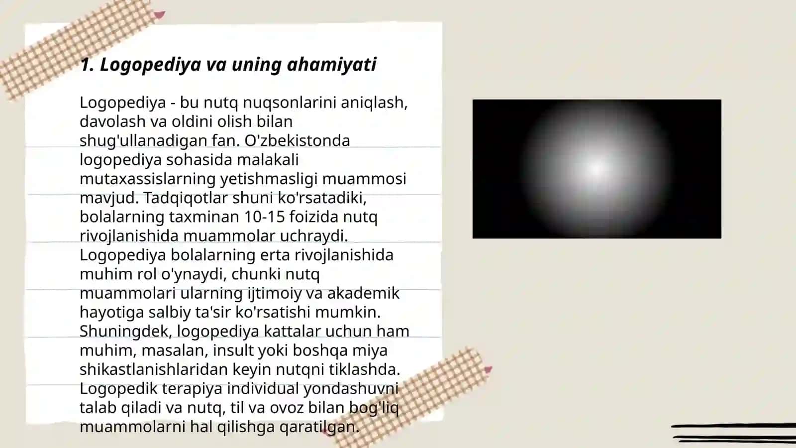 Logopediya,nutqida nuqsoni bor bolalar haqida 3