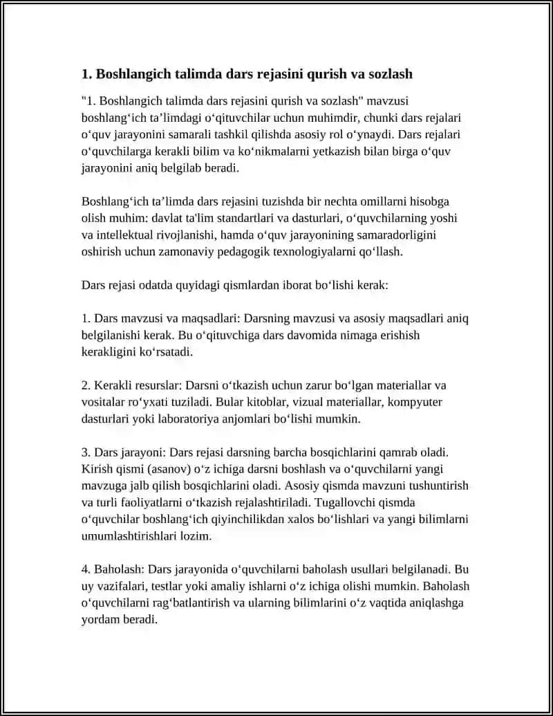 Boshlangich Talimda Qurish Sozlash 3