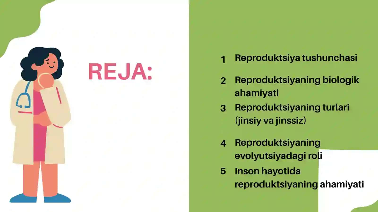 Reproduksiya Tushunchasi 3