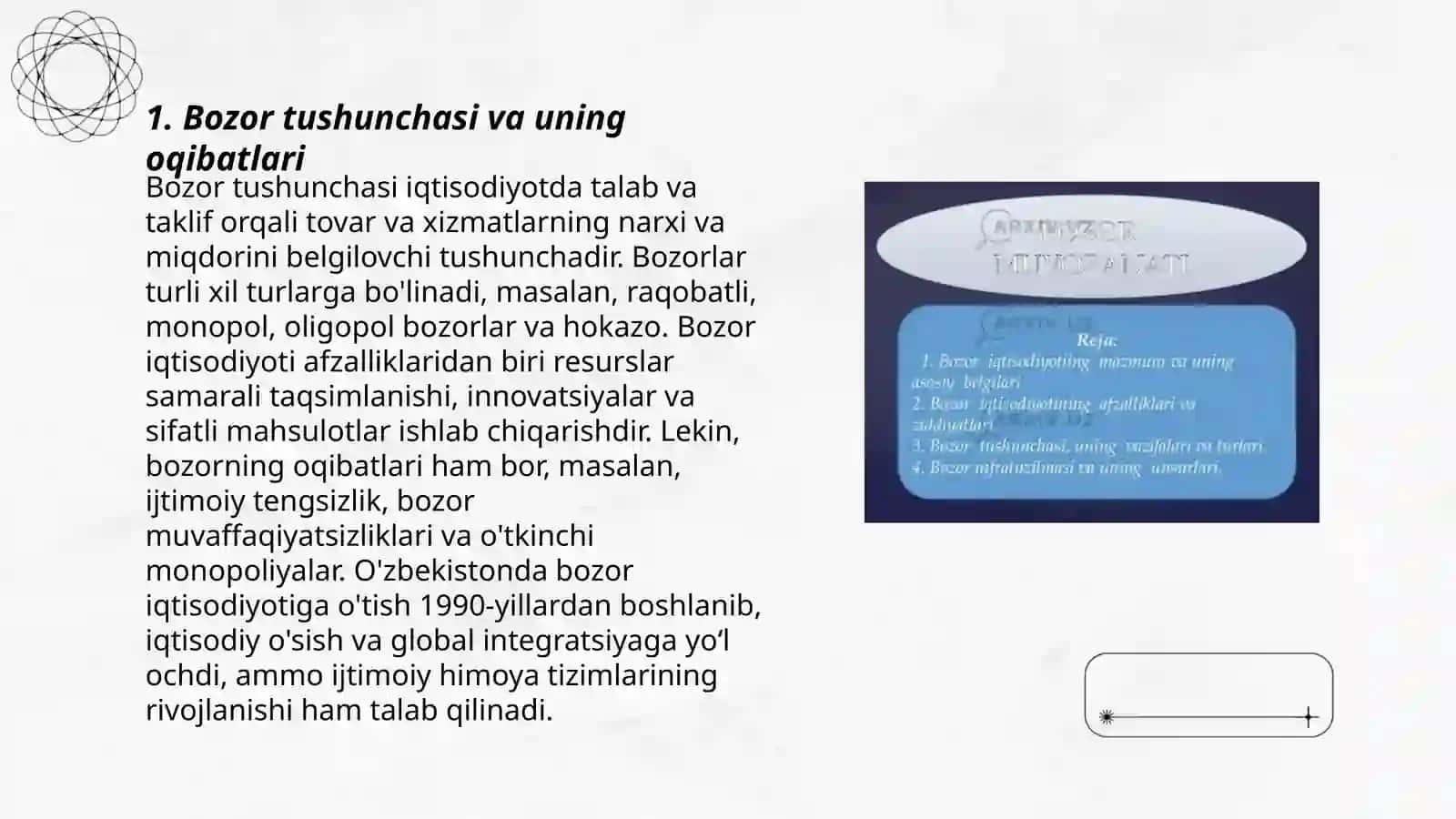 Bozor infratuzilmasi va uning unsurlari 3