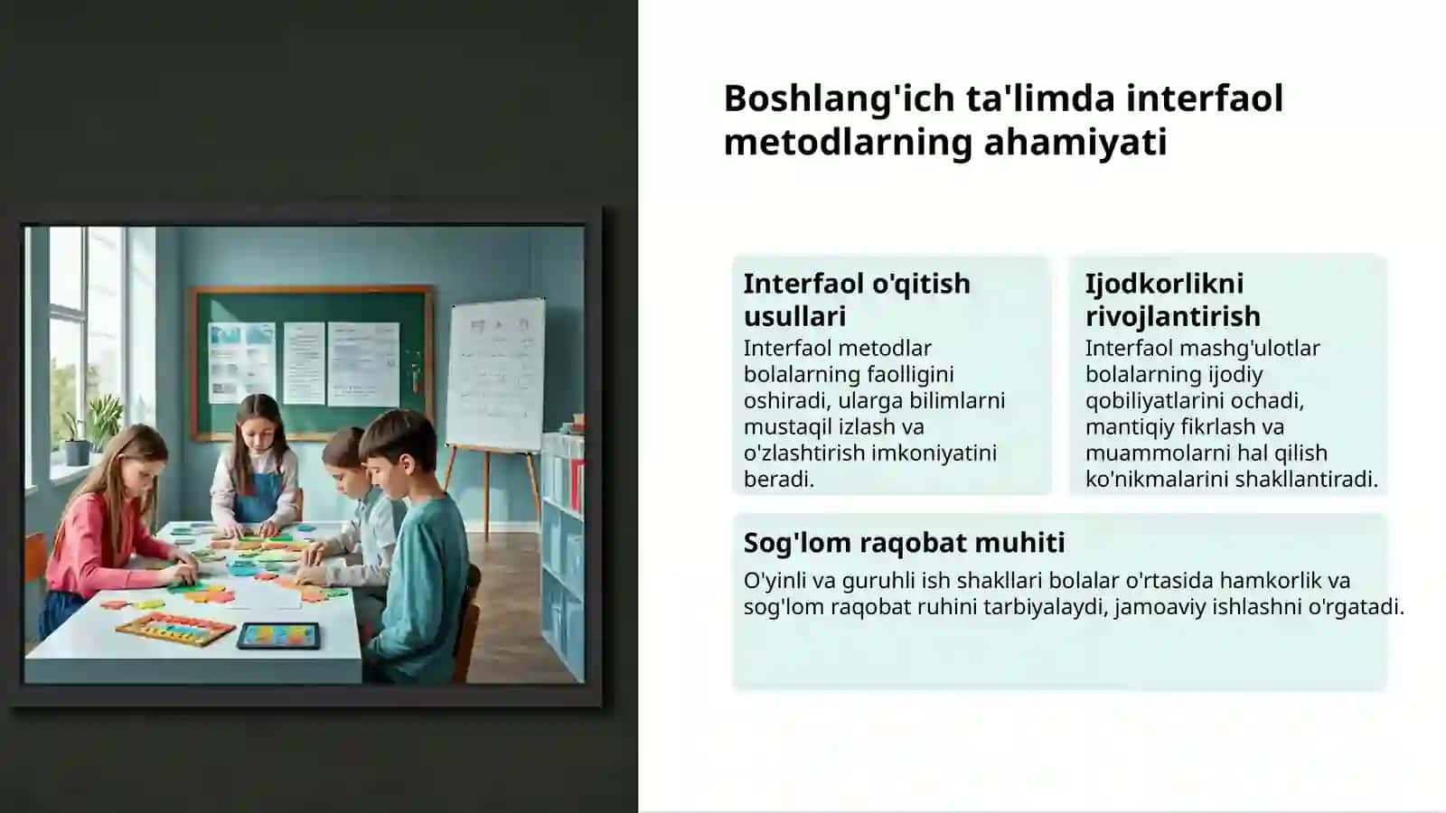 O‘zbekistonda zamonaviy ta'lim metodlari 3