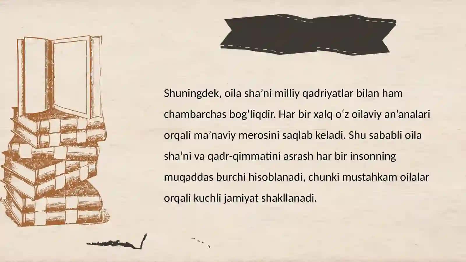 Oila sha’ni va qadr-qimmatini asrashda ota-ona va farzandning mas’uliyati 3