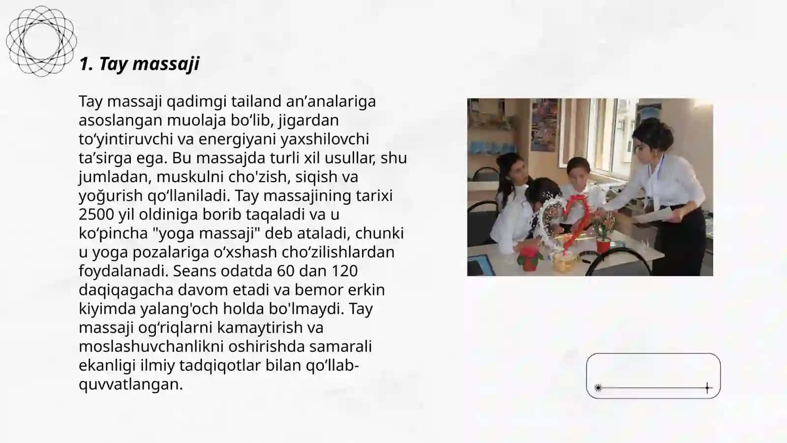 Noan’anaviy massaj usullari 3