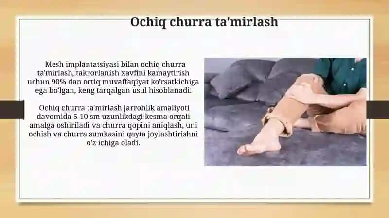 Ichak oqma yaralarini bartaraf qilish usullari 3