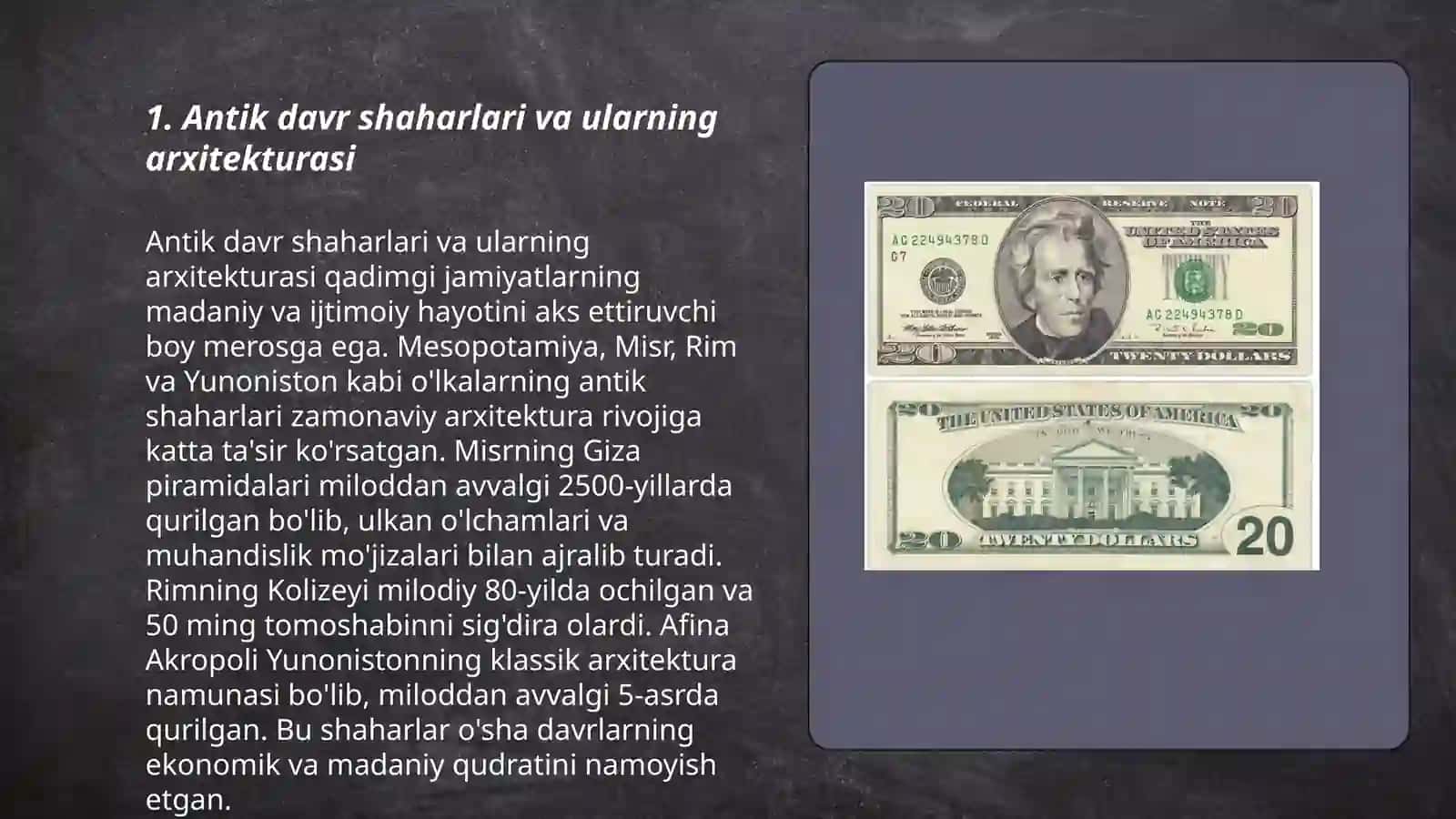 Òlkamizda antik davri memorchiligi va sanati 3
