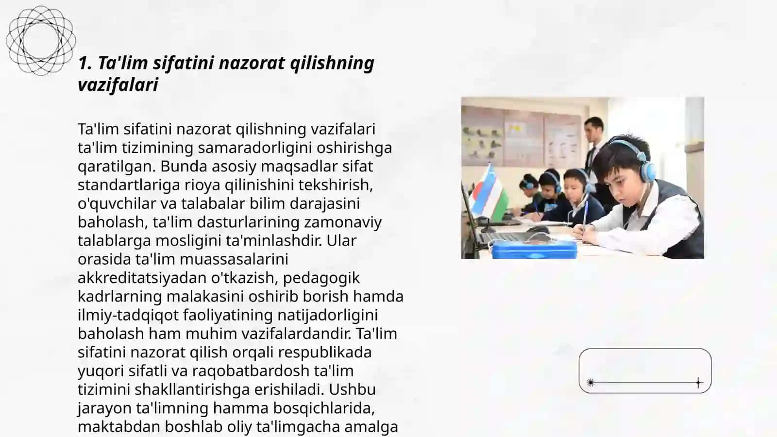 Ta'lim sifatini nazorat qilish va uning turlari 3
