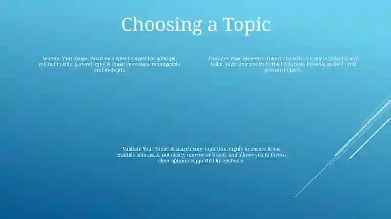 Opinion Essay 3
