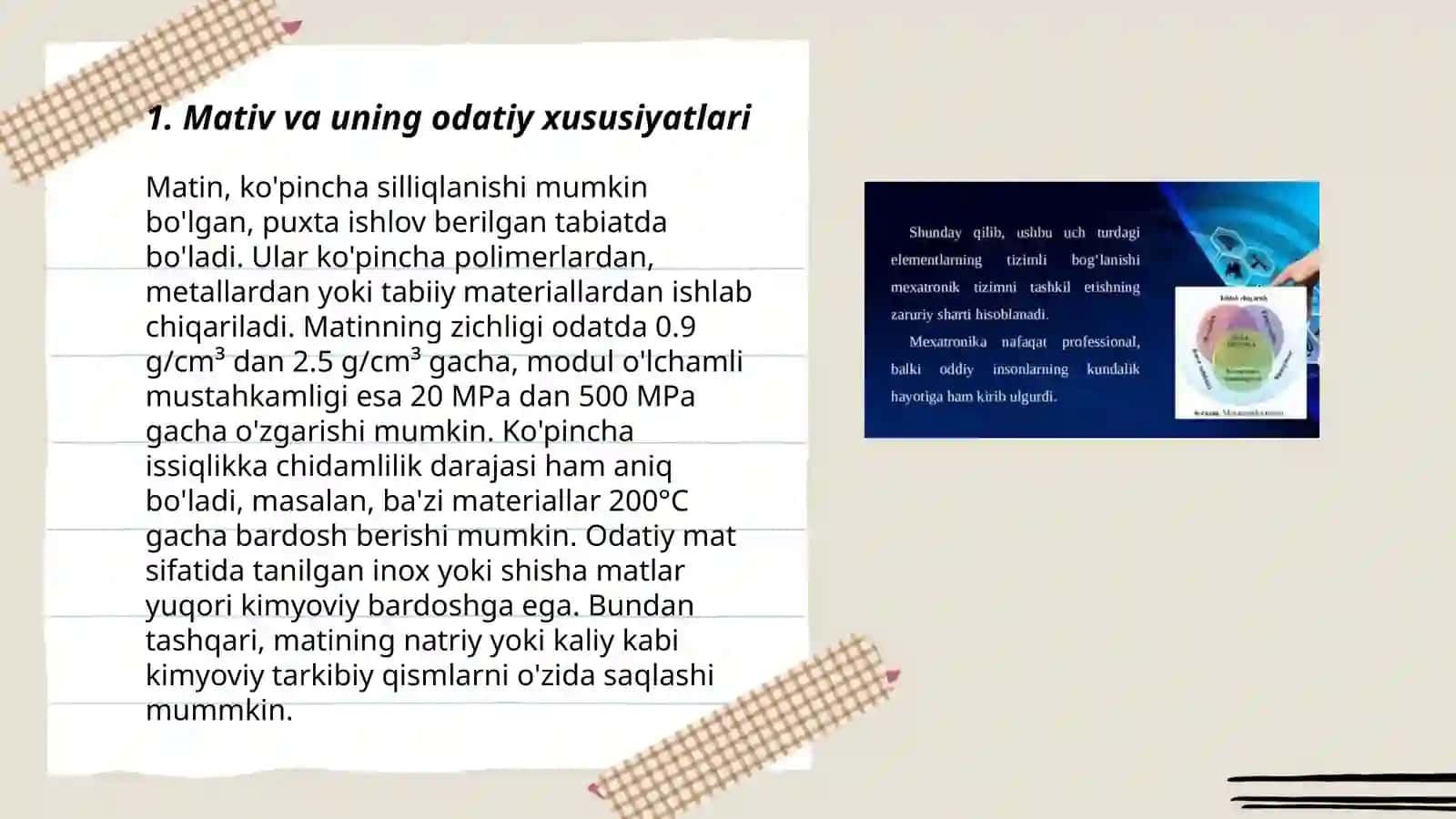 Mativ haqida tushuncha 3