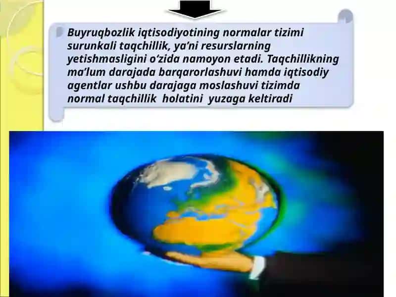 Reja va bozor institutlari 3