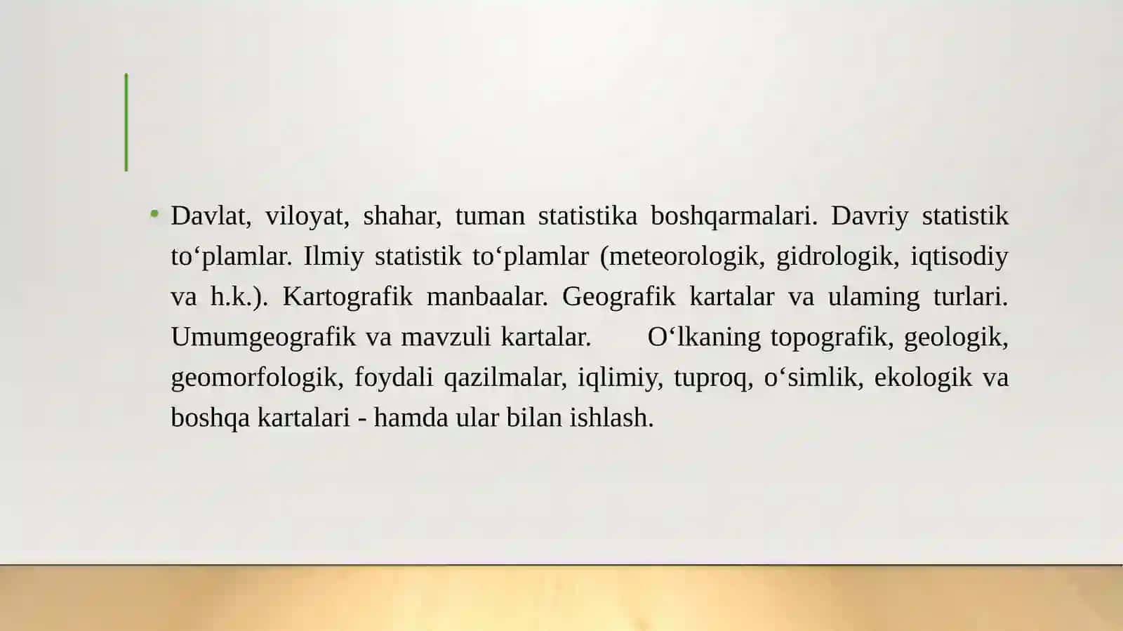 Statistik va kartografik manbalar 3