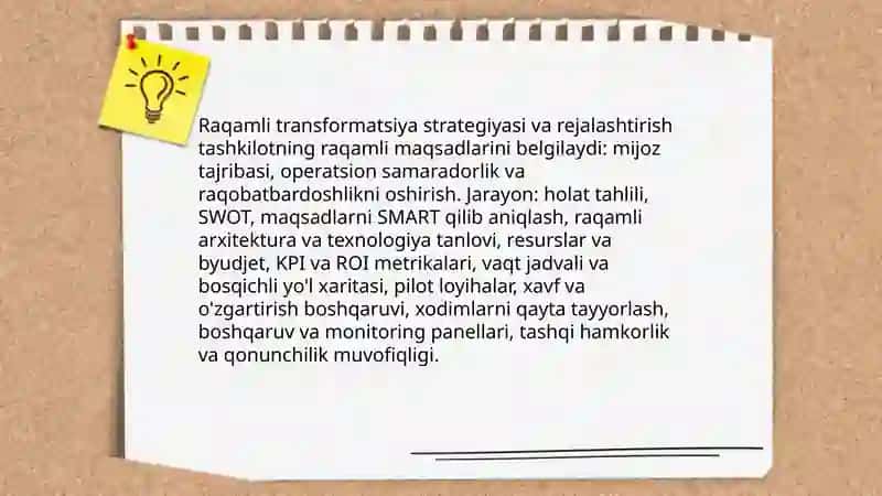 Raqamli transformatsiya va biznes jarayonlarini avtomatlashtirish 3