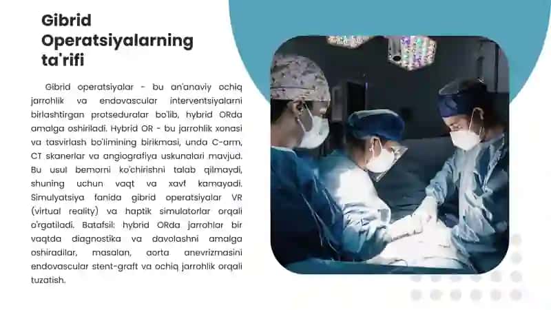 Gibrid Operatsiyalar 3