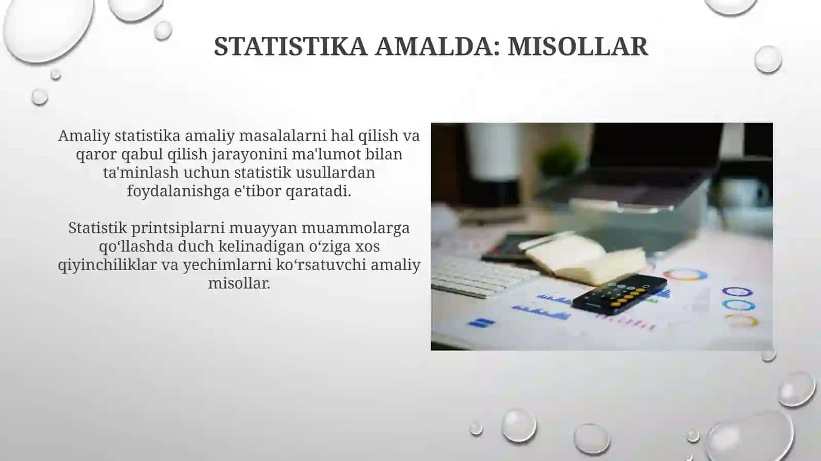 Amaliy statistika 3