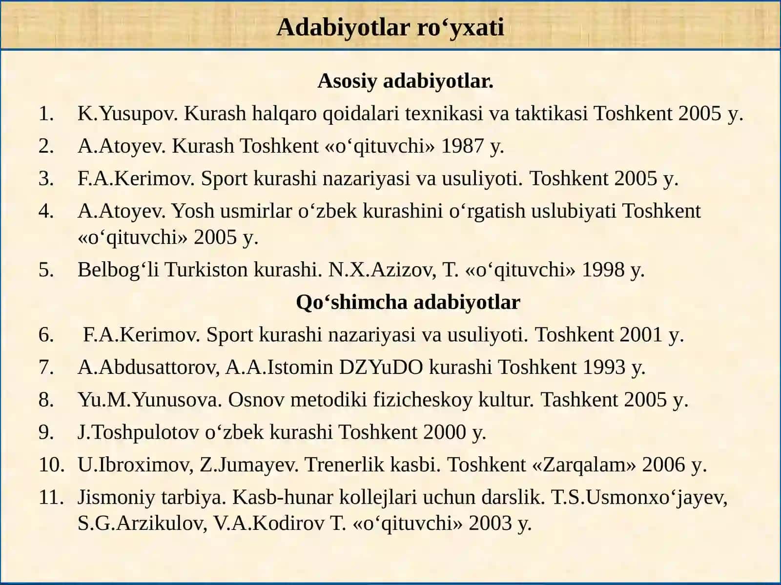 Kurash musobaqalarni tashkil etish va hakamlik qilish nazariyasi 3