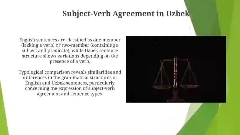 Sentences in English and Uzbek 3