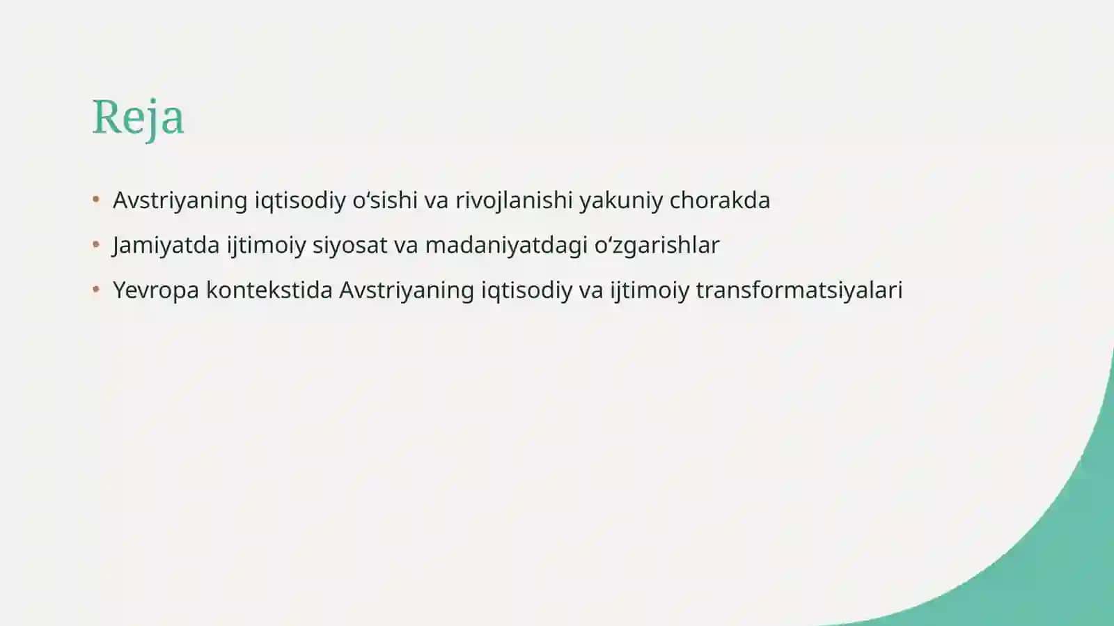 XXasroxirida Avstriya davlatining ijtimoiy iqtisodiyahvoli 3