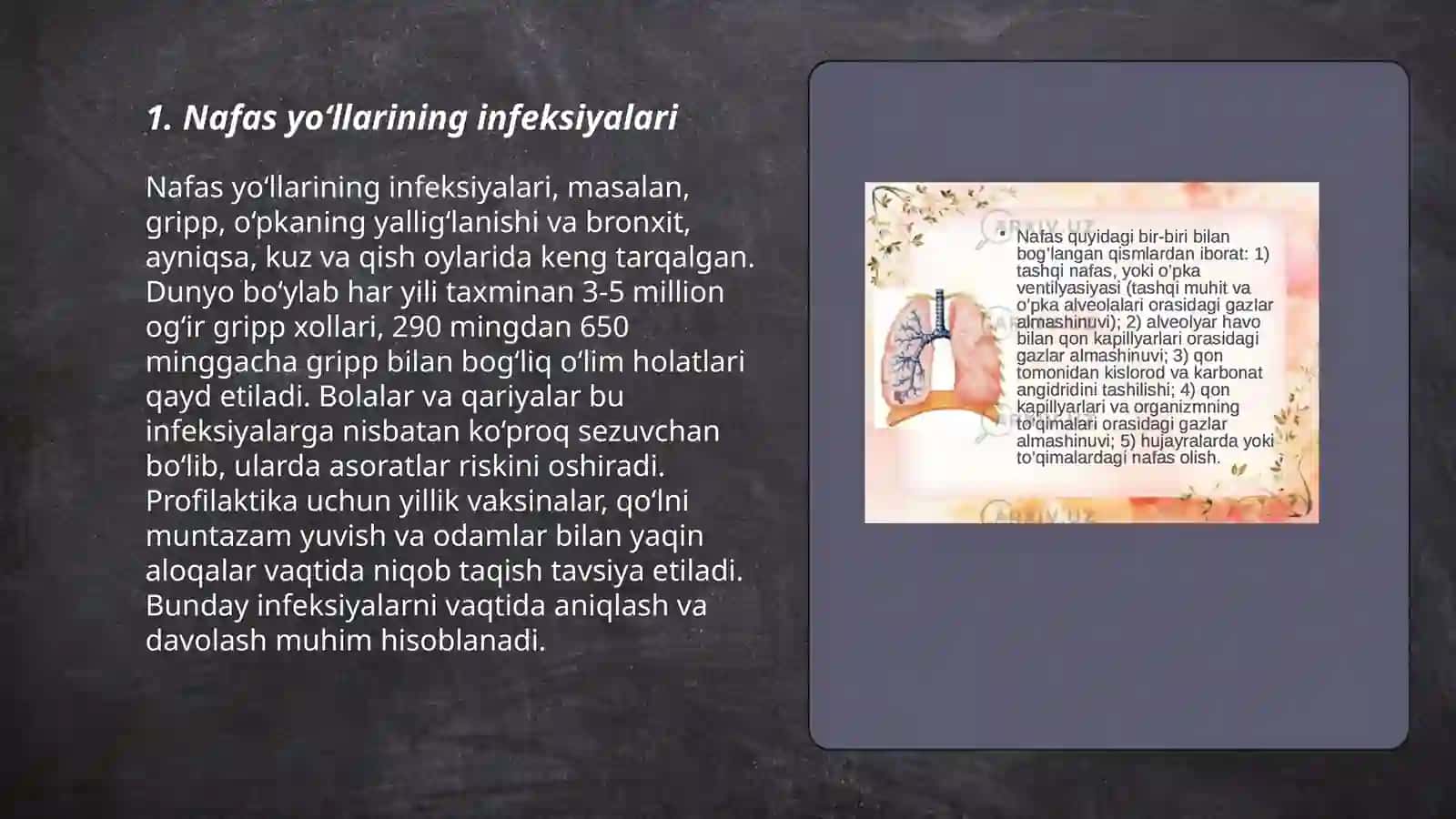 Nafas tizimi kasalliklar 3