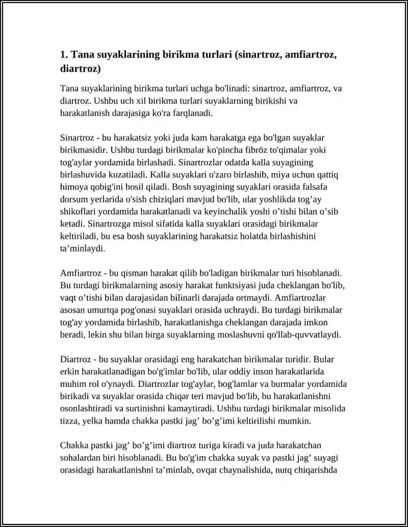 BIRLASHUVLAR TANA SUYAGININING BIRLASHUVI KALLA SUYAGINING BIRLASHUVI CHAKKA PASTKI JAGʻ BOʻGʻIMI 3
