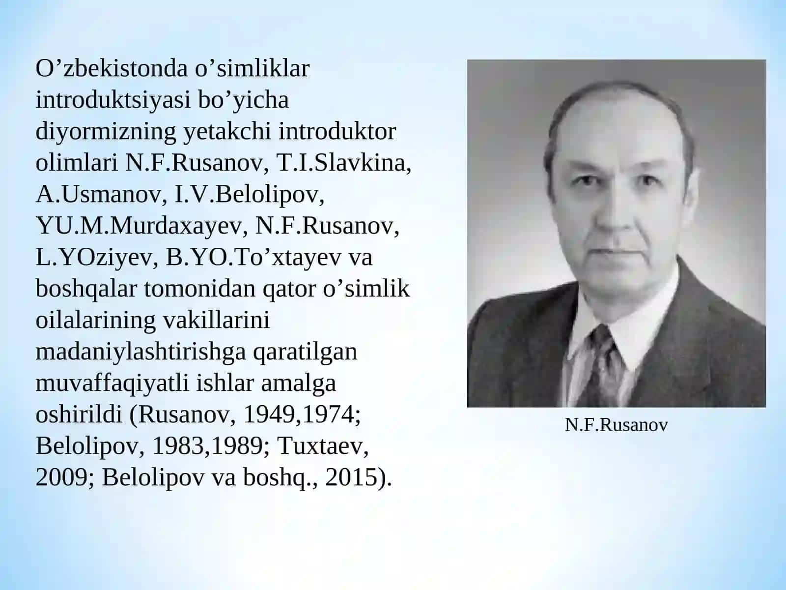 O‘ZBEKISTONDA DORIVOR O‘SIMLIKLAR DEHQONCHILIGINING RIVOJLANISHI 3