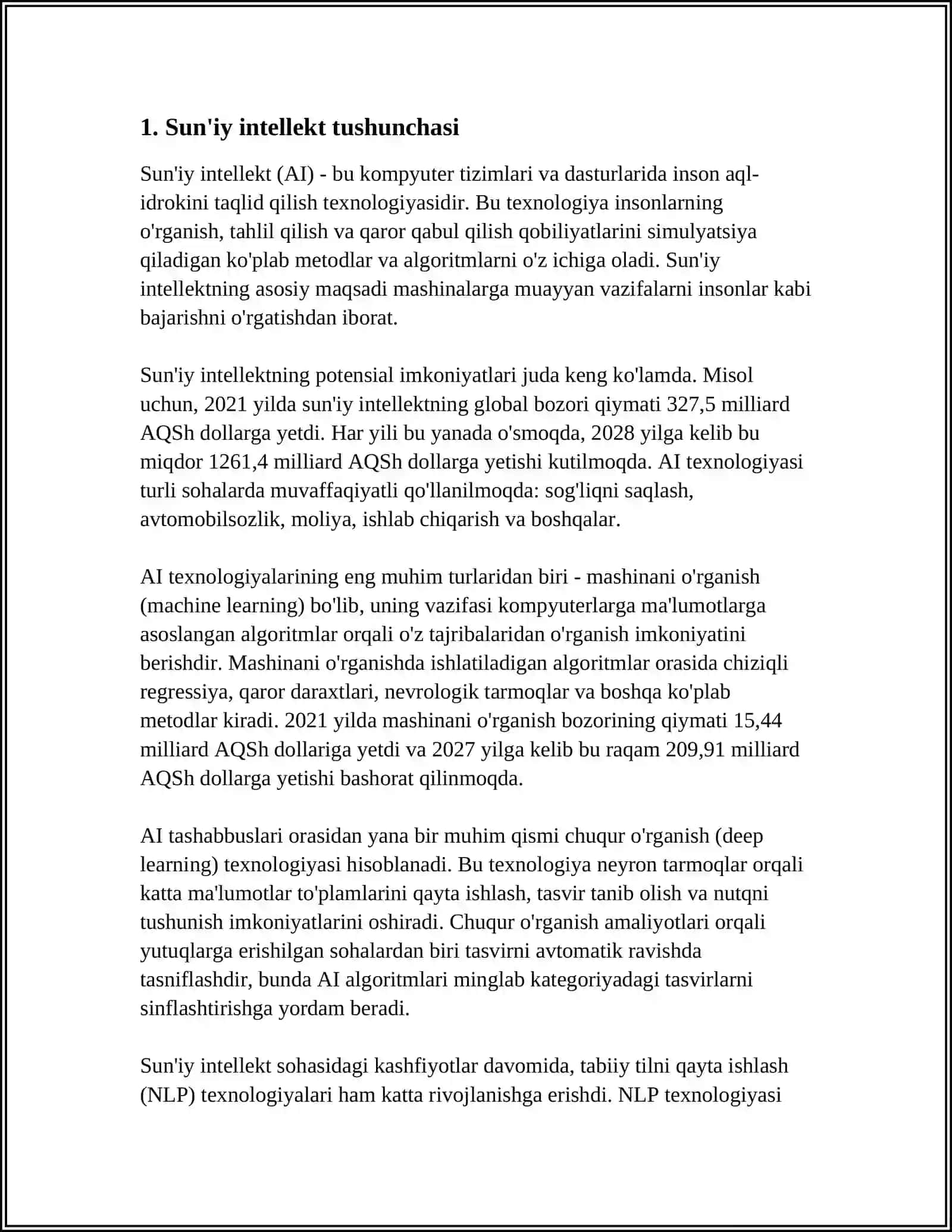 SUN’IY INTELLEKT VA ROBOTOTEXNIKA O‘RTASIDAGI FARQ 3