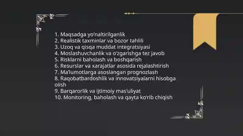 Sanoat korxonalarini strateglashtirishda bashoratlashtirish va rejalashtirish 3