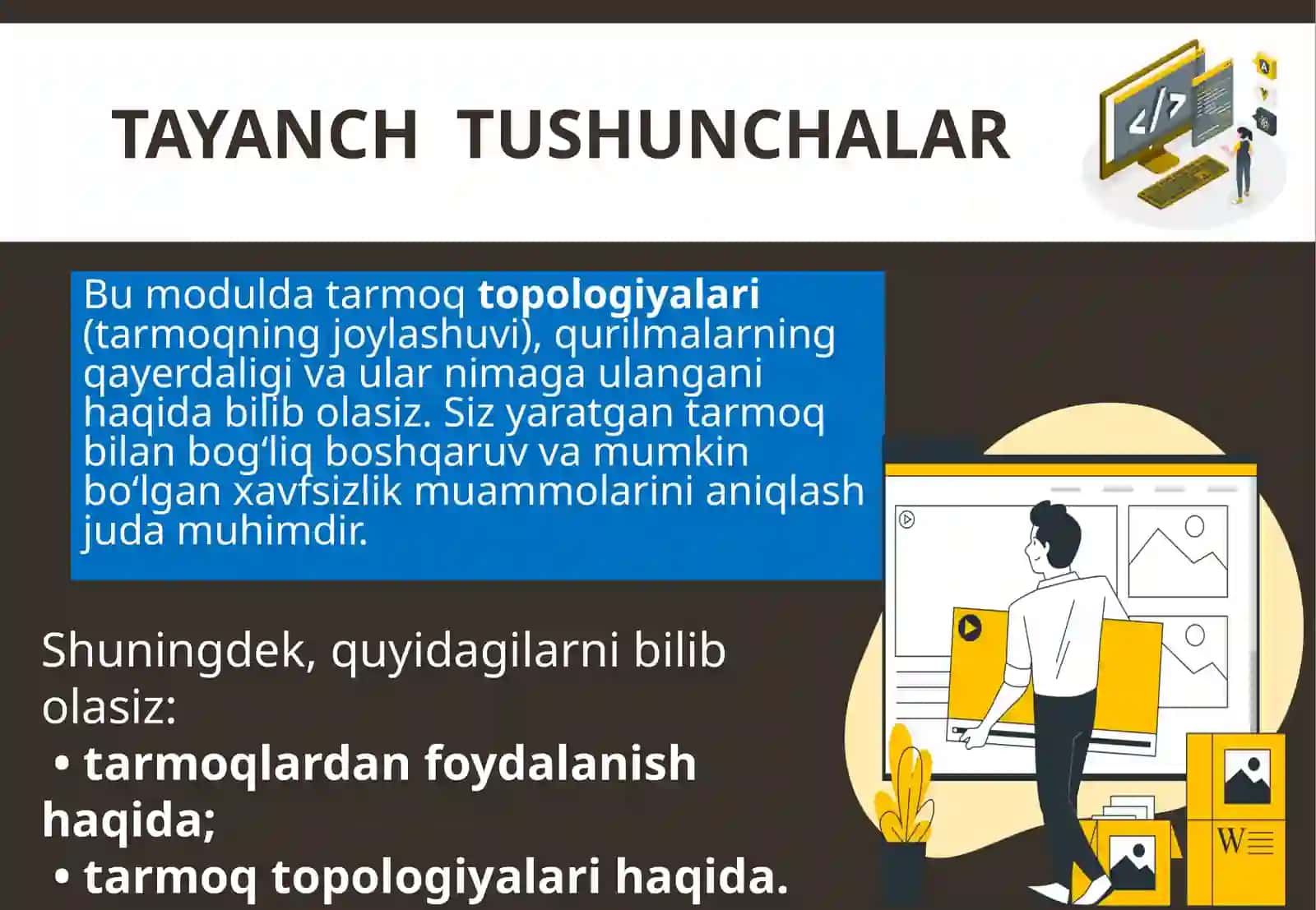 Kompyutertarmoqlaridan maqsadli foydalanish 3