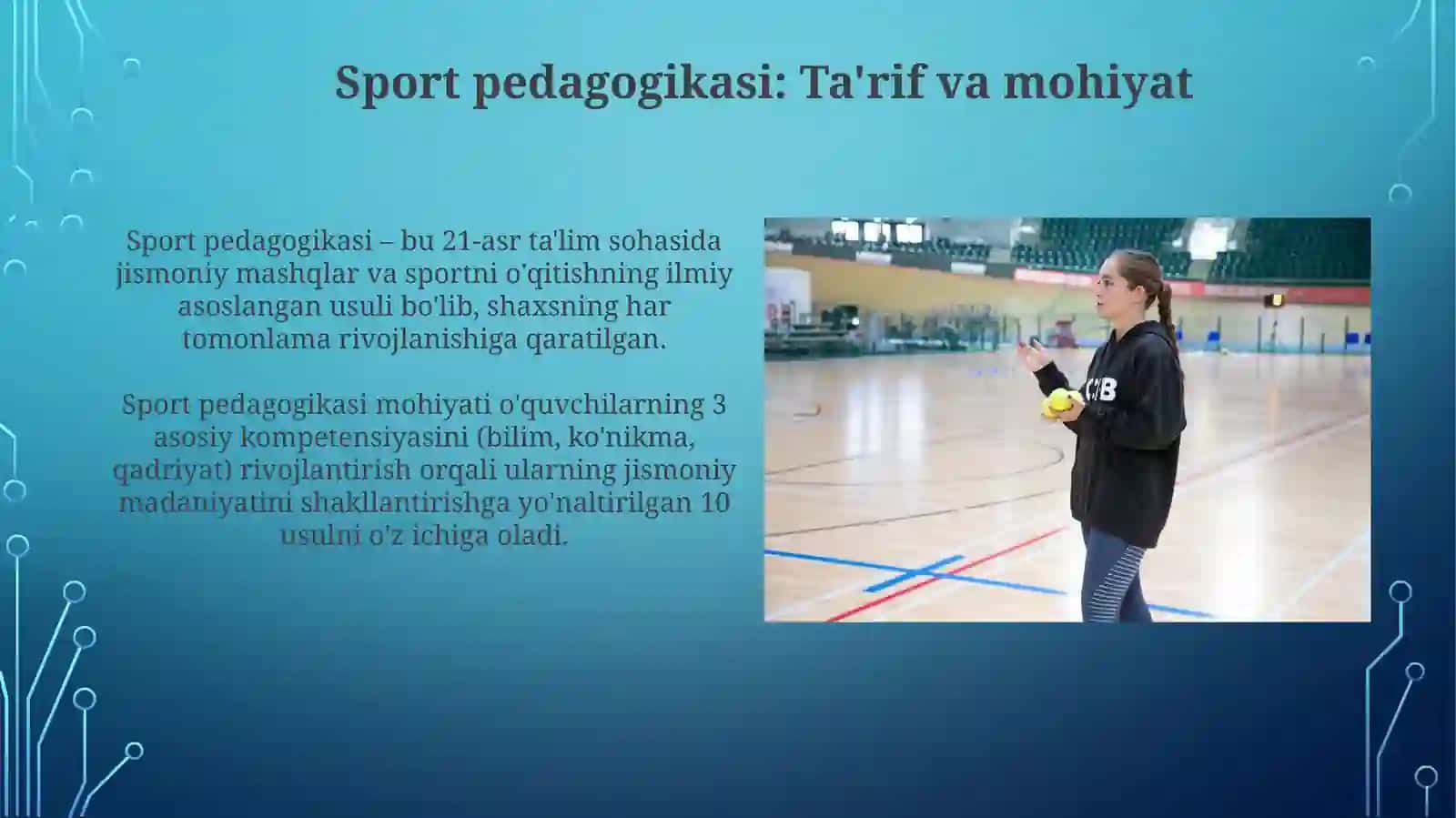 Sport pedagogikasi: Ta'rif va mohiyat 3