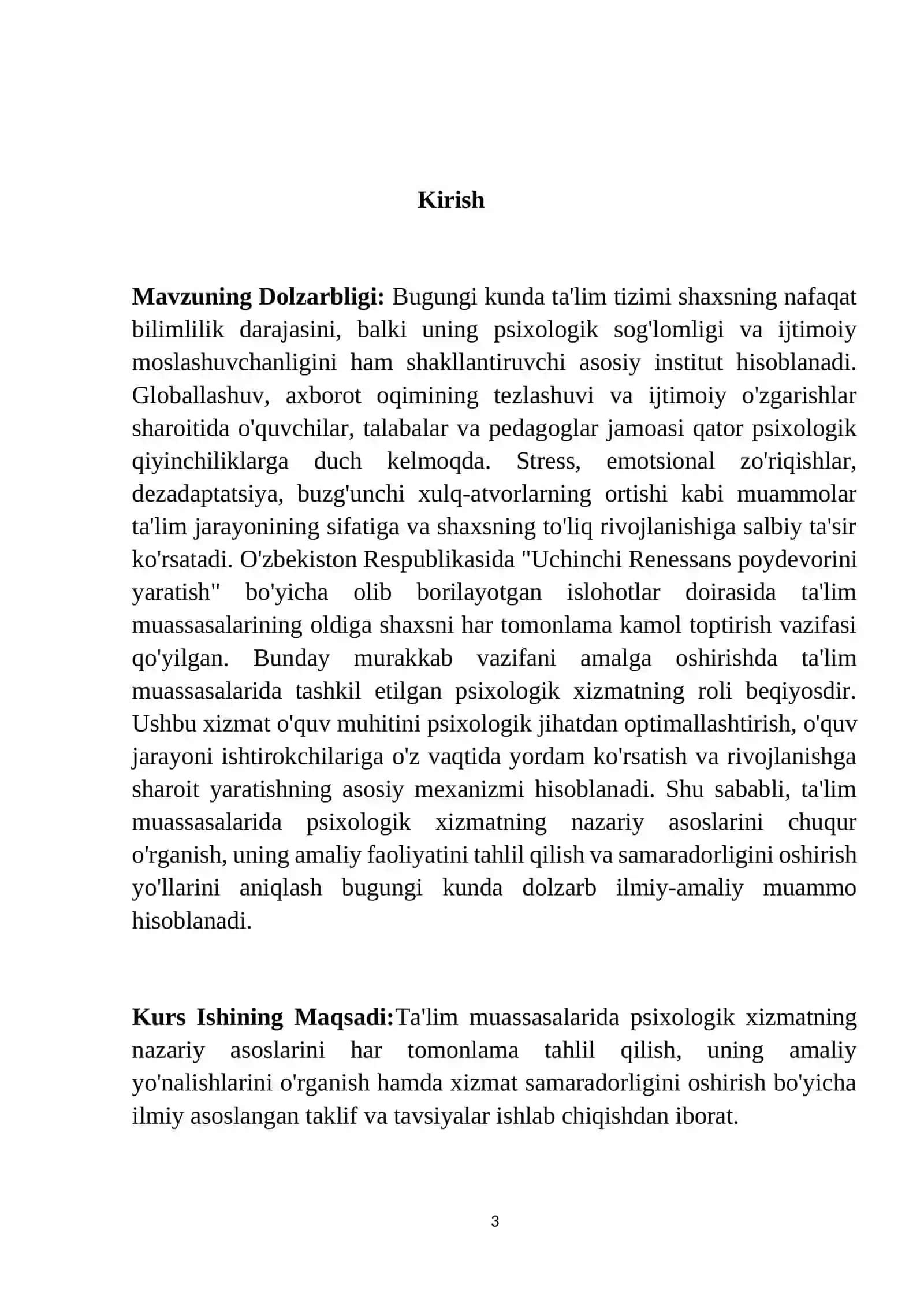 Ta’lim muassasalarida maktab psixologi faoliyati va yo’nalishlari 3