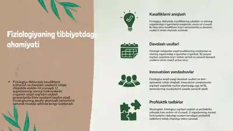 Fiziologiya fani rivojlanishi tibbiyotdagi ahamyati.Fiziologiyada tadqiqot usullari 3