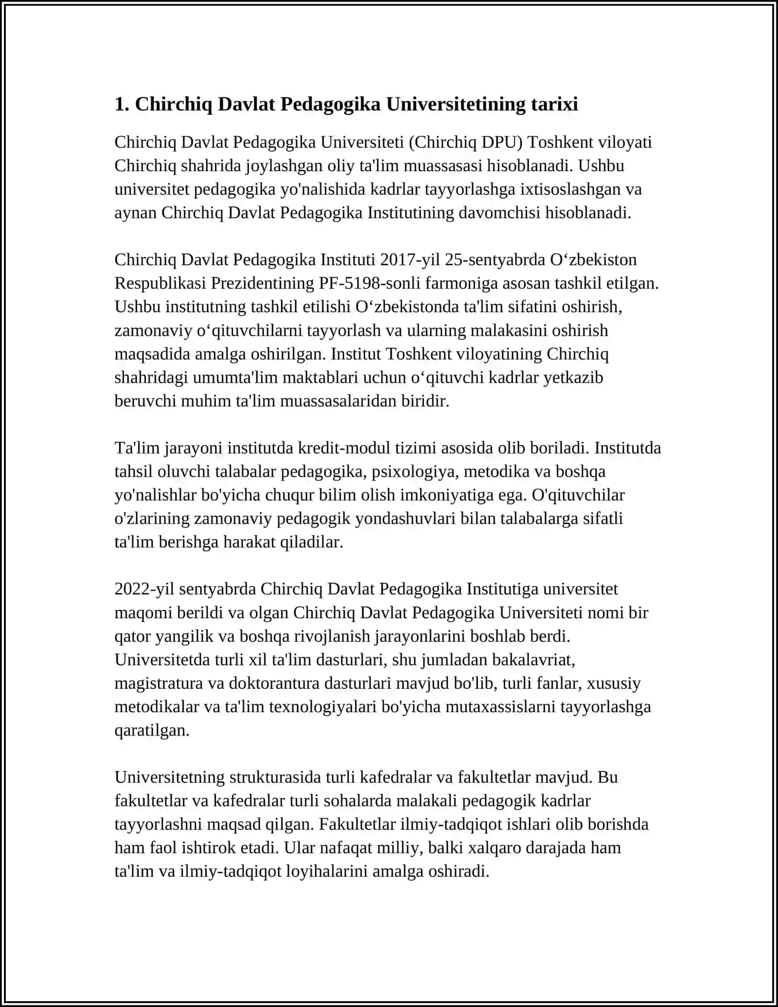 CHIRCHIQ DAVLAT PEDAGOGIKA UNIVERSITETI 3