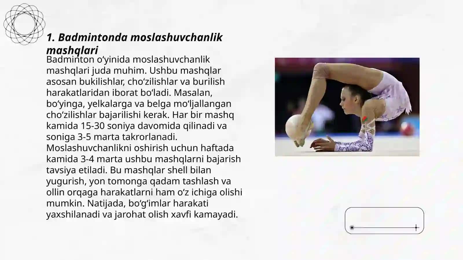 Badiy Gimnastika 3