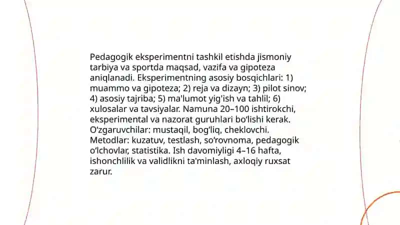 Jismoniy tarbiya va sport pedagogikasida ilmiy-tadqiqot metodlari 3