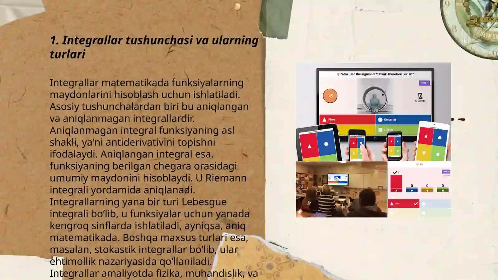 Integral va uning tadbiqlarini o‘rgatish metodikasi 3