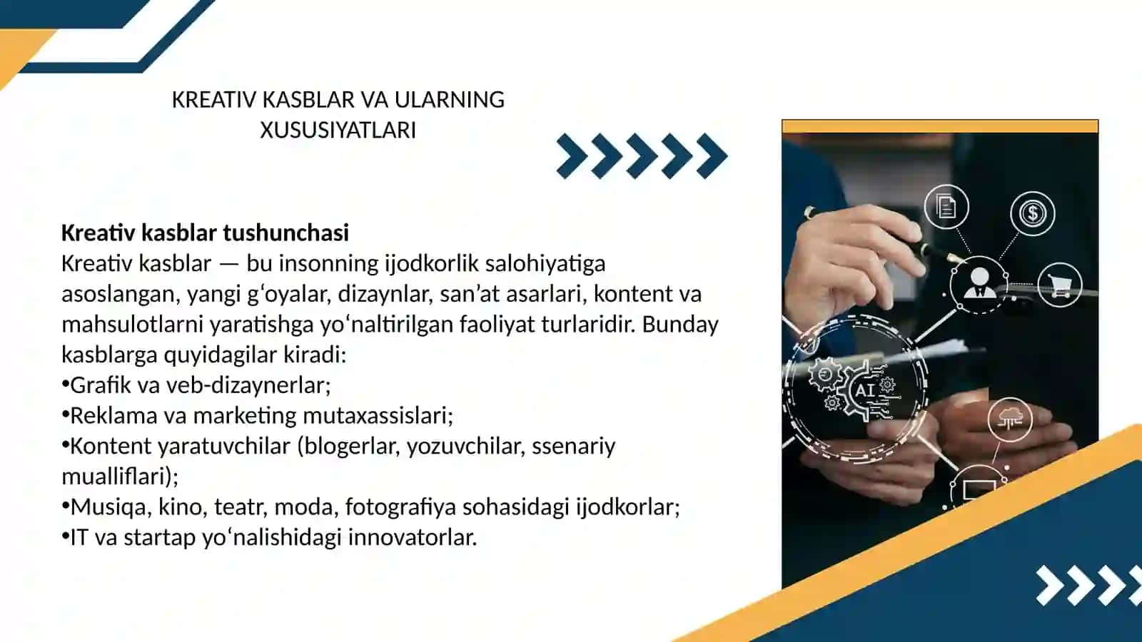 Kreativ Kasblarda vaqtni boshqarishning o‘ziga xos hususiyatlari 3