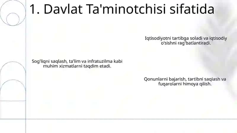 Davlatning funksiyalari 3