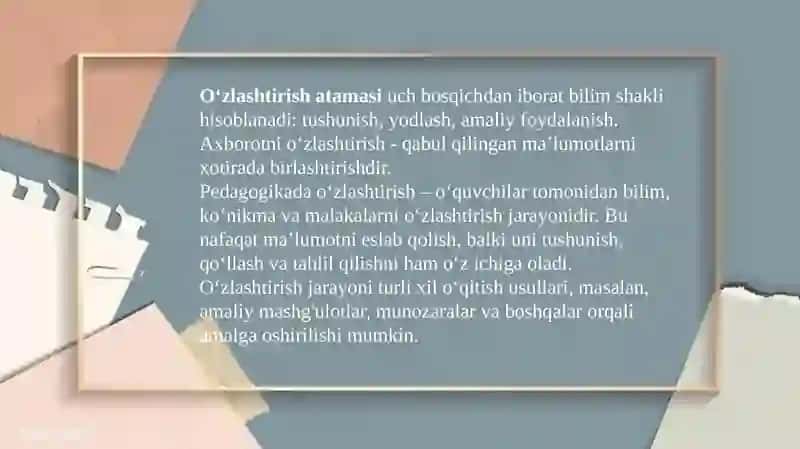 O‘quvchilar va sinfdagi xilma-xillik 3