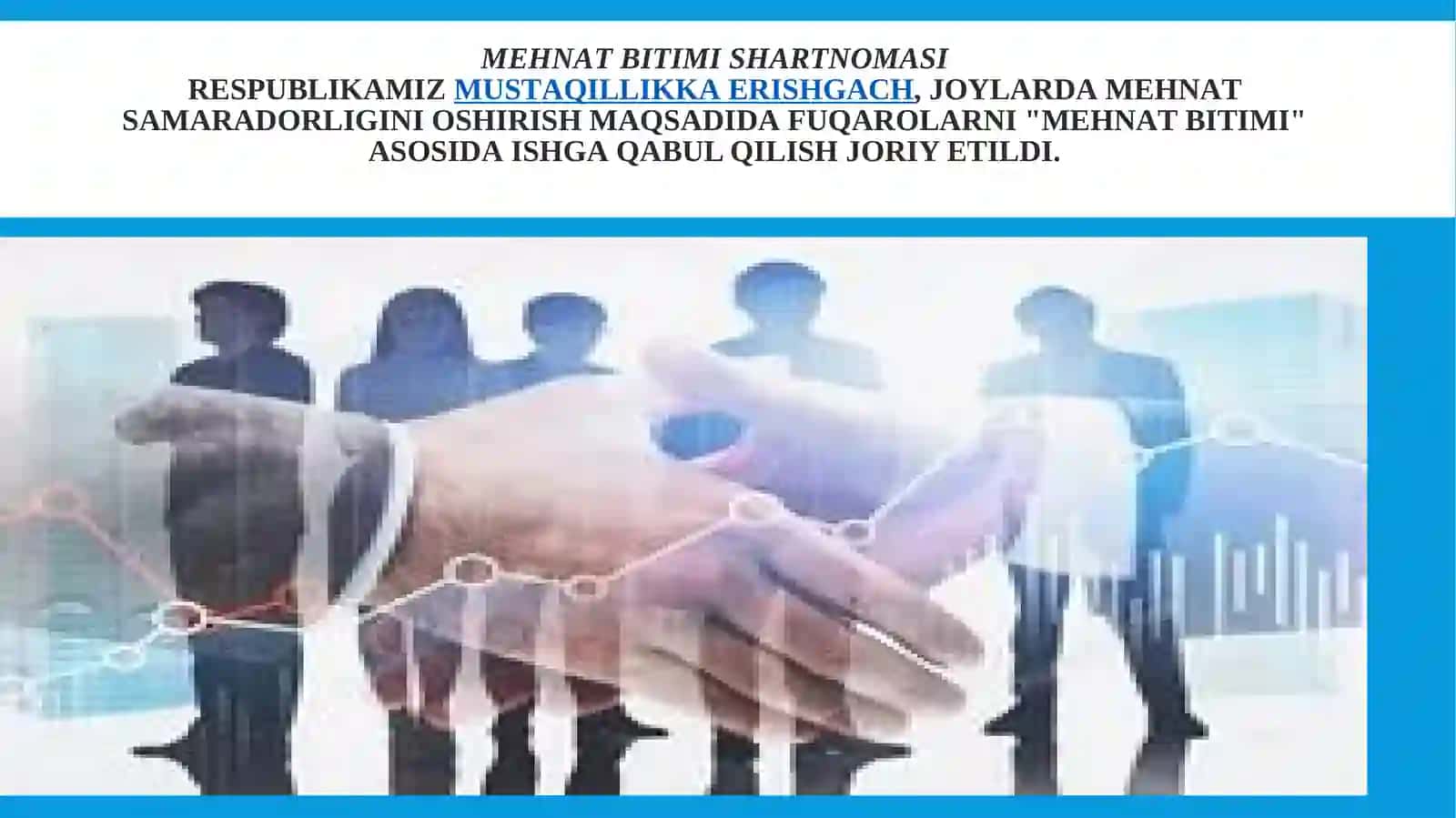 Mehnat Bitimi Shartnomasi 3